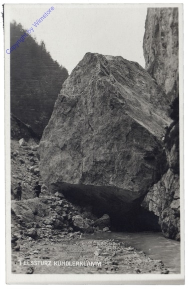 Kundl, Felssturz Kundlerklamm