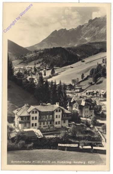 ak167742 Mühlbach am Hochkönig, Ortsansicht