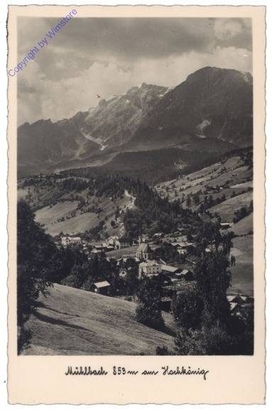 ak167745 Mühlbach am Hochkönig, Ortsansicht