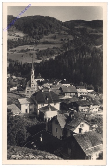 ak167746 Mühlbach am Hochkönig, Ortsansicht