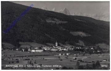 Radstadt, gegen Dachstein
