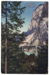 Gesäuse, Gesäusebrücke mit Himbeerstein