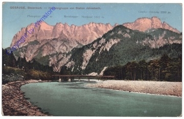Gesäuse, Hochtorgruppe von Station Johnsbach