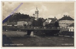 ak167840 Graz, Albrechtsbrücke