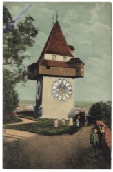 Graz, Uhrturm am Schlossberg