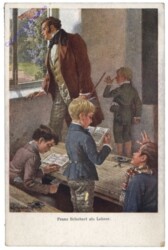 Schubert Franz, als Lehrer