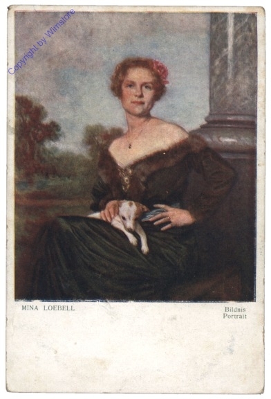 Loebell, Mina: Bildnis Portrait