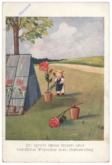 ak167933 Rosengärtner, Namenstag