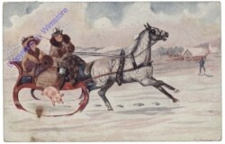 ak167939 Kutschenfahrt
