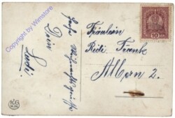 Engerl mit Tannengirlande