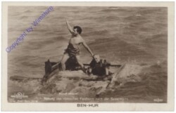 Ben Hur, Rettung des römisch Feldherrn nach der Seeschlacht