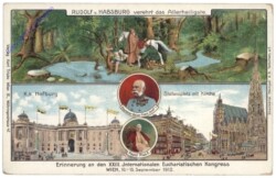 Kaiser Franz Josef I: Protektor des XXIII. Internationalen Eucharistischen Kongresses