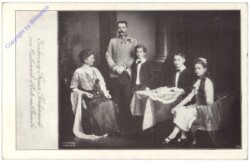 Erzherzog Franz Ferdinand mit Familie