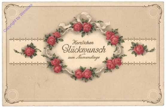 ak168195 Rosenkranz, Namenstag