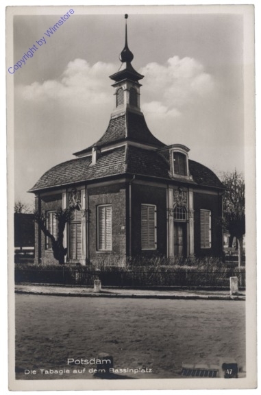 Potsdam, Die Tabagie auf dem Bassinplatz