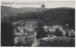 Königstein im Taunus, Herzog Adolf-Anlage und Villa Andrea