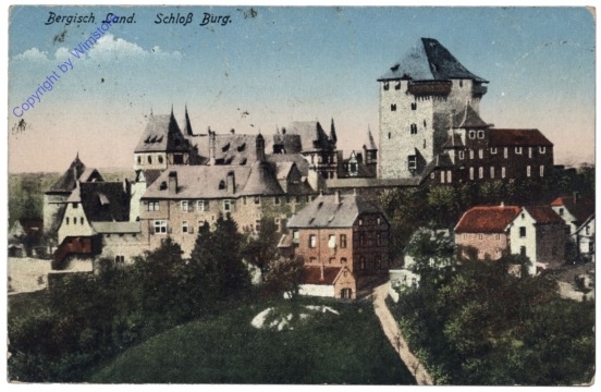 Solingen, Bergisch Land, Schloß Burg