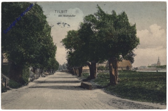 Sowetsk (Tilsit), Am Memelufer