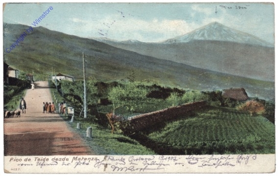 Gran Canaria, Pico dei Teide desde Maranza