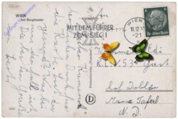 Wien, Panorama mit Burgtheater