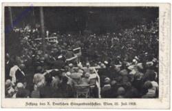 Wien, Festzug des X. Deutschen Sängerbundfestes