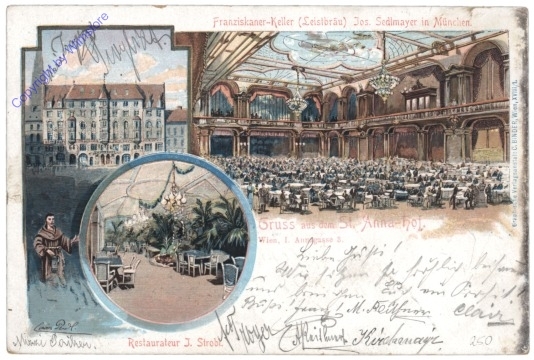 Wien 1, Gruss aus dem St. Anna-Hof