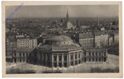 Wien 1, Blick vom Rathaus auf das Burgtheater