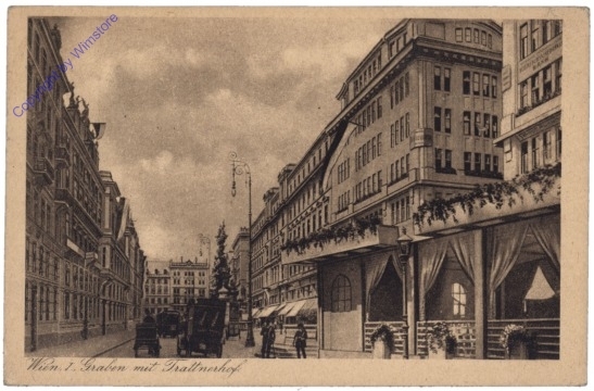 Wien 1, Graben mit Trattnerhof