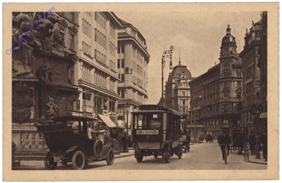 Wien 1, Graben mit Pestsäule