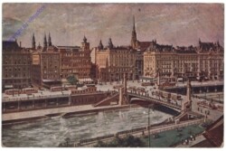 Wien 1, Franz Josefskai mitFerdinandsbrücke