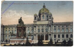 Wien 1, K.k. Hofmuseum mit Maria-Theresia-Denkmal