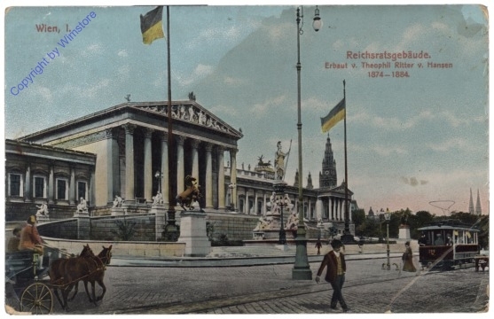 ak168458 Wien 1, Reichsratsgebäude