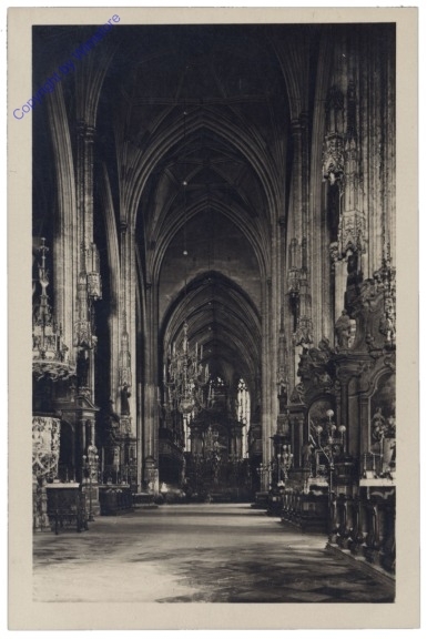 ak168513 Wien 1, Stephanskirche, Mittelschiff