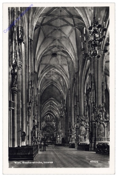 ak168514 Wien 1, Stephanskirche, Inneres