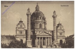 ak168555 Wien 4, Karlskirche