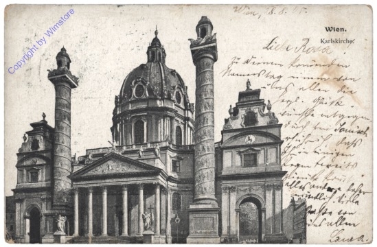 ak168558 Wien 4, Karlskirche