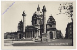 ak168559 Wien 4, Karlskirche