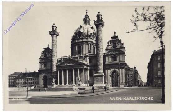 ak168559 Wien 4, Karlskirche