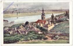 Wien 19, Kahlenbergdorf mit Donau