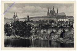 ak168720 Praha (Prag), Hradschin und Karlsbrücke