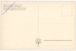 ak168720a Praha (Prag), Hradschin und Karlsbrücke