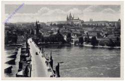 ak168722 Praha (Prag), Karlsbrücke und Hradschin