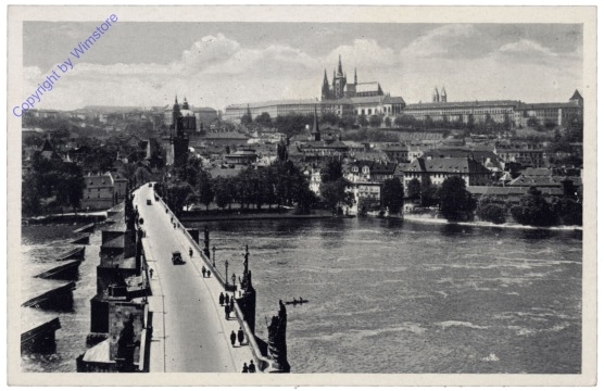 Praha (Prag), Karlsbrücke und Hradschin
