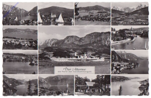 Attersee, Ortsansicht