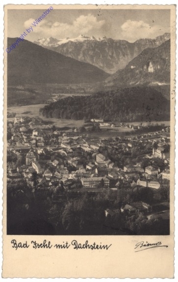 ak168852 Bad Ischl, mit Dachstein