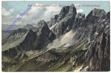 Dachstein, Die Bischofsmütze vom Hochkesselkopf