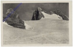 Dachstein, Dirndl und Hoher Dachstein vom Gjaidstein