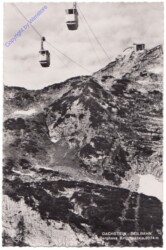 Dachstein, Seilbahn mit Berghaus Krippenstein