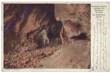 Dachstein-Rieseneishöhle, Im Bachtunnel Korsa