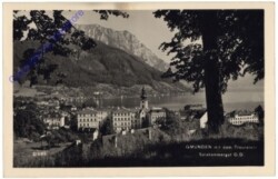 Gmunden, mit dem Traunstein